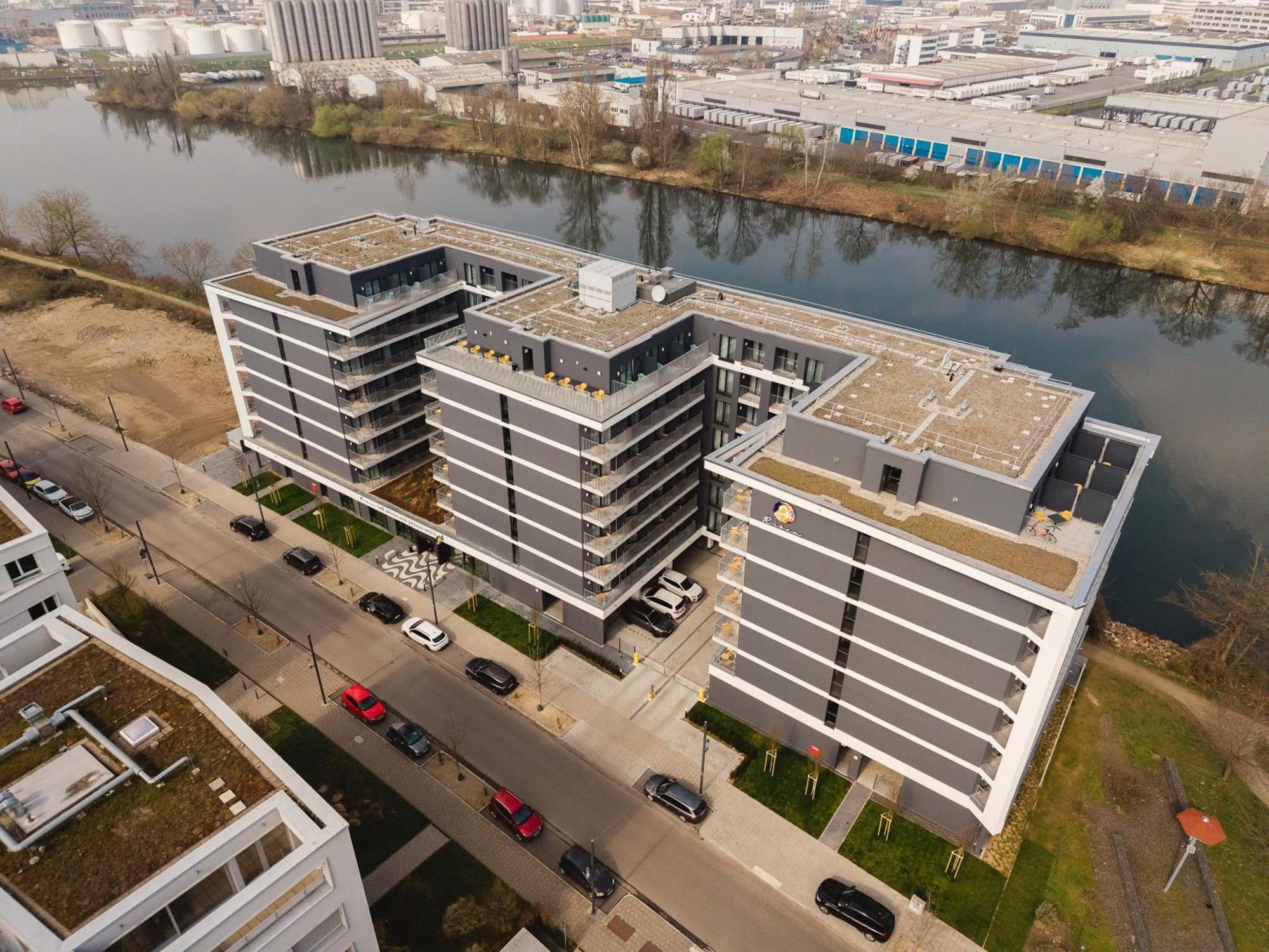 Rioca Hafeninsel Posto 8 Apart otel Offenbach am Main Dış mekan fotoğraf